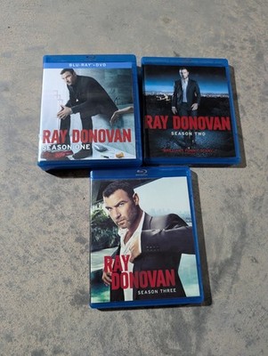 Blu-ray Blu Ray Ray Donovan Season One Two Three 1 2 3 1st 2nd 3rd First Second