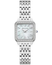 BRAND NEW Bulova Sutton Diamond Mother of Pearl Dial 23MM Women's Watch 96R256