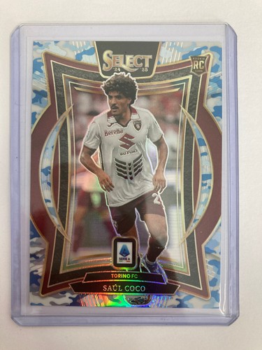 PANINI SELECT LA LIGA 24/25 SAUL COCO TORINO WINTER CAMO 28/30..