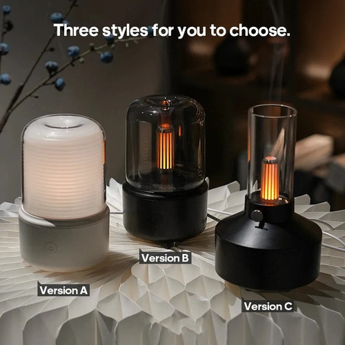 Usb Aroma Diffuser Mini Air Humidifier Cold Mist Sprayer Essential Oil Night New - Picture 5 of 8