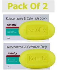 2X Ketofly Soap from Leeford - Antifungal Soap -75g