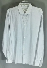 Frank & Oak Dress Shirt Men's XL Cotton Check Long Sleeve Button Up