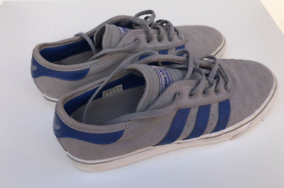 Adidas Skateboarding Turnschuhe Ease grau royal Herren UK Größe 8