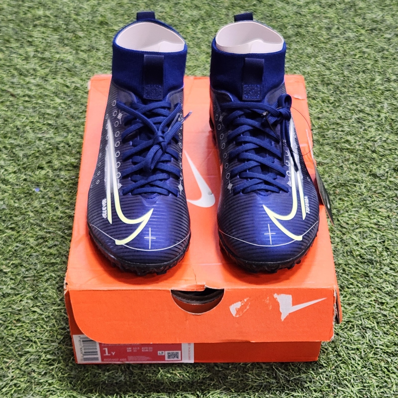 Nike Jr. Mercurial SuperflyX 7 Academy CR7 Turf Kids Soccer Shoes