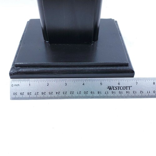 Vintage Baseball Glove Display Stand Wood Stained and Sealed Drying Rack-Black - 第 5/12 張圖片