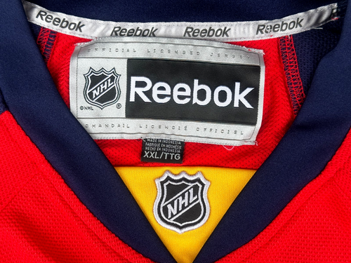 NHL Florida Panthers #5 Aaron Ekblad Hockey Jersey Men's Sz: XXL Red - Used - Picture 9 of 18