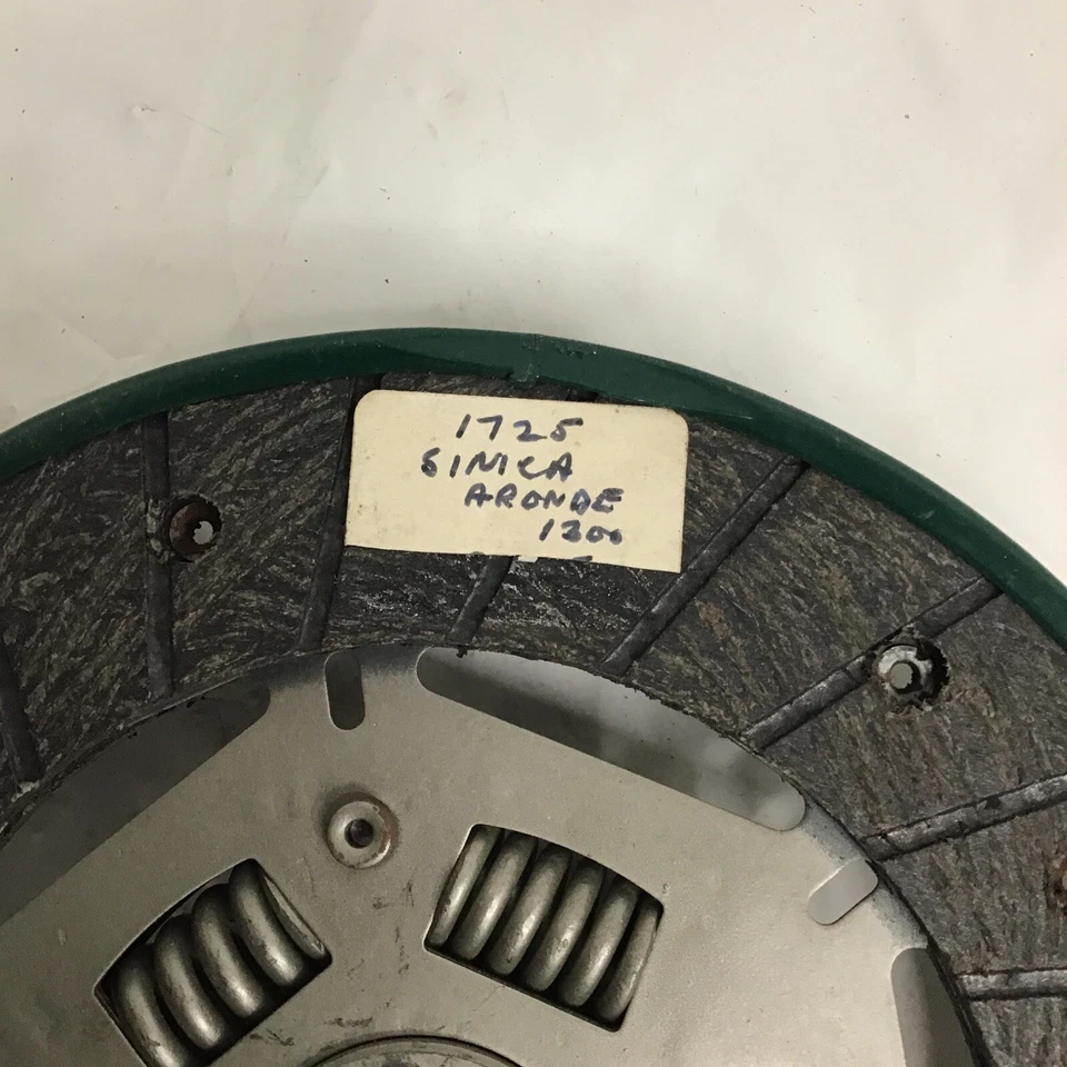 Disco de embrague Simca 1300 1301 1500 1501 Aronde NOS Ferodo 1963-75 Foto 2 de 4