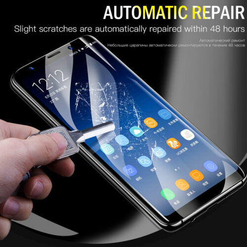Película protectora de pantalla de hidrogel para iPhone 16 Pro Max 13 14 12 11 SE XR X 15 - Imagen 6 de 12