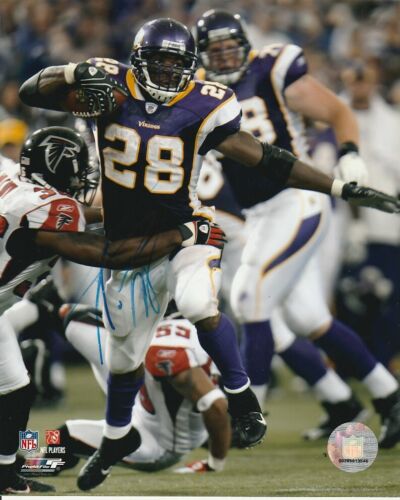 ADRIAN PETERSON SIGNED MINNESOTA VIKINGS FOOTBALL 8x10 PHOTO #3 NFL EXACT PROOF! - Picture 1 of 2