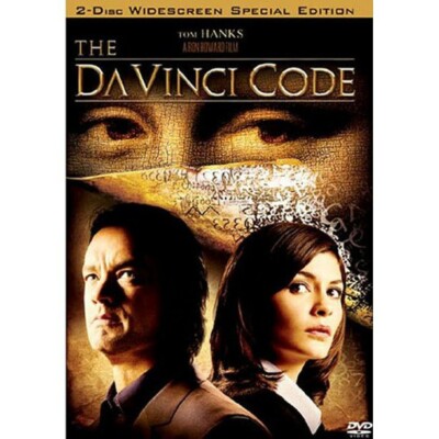 The DaVinci Code (2006, Widescreen, 2 Discs) Tom Hanks - Good Condition