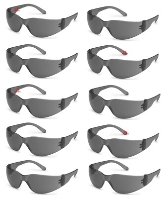 Occhiali Da Lavoro Protettivi 10 Pair/Pack Box Gateway Starlite Squared Smoke/Gray Safety Glasses Sun Z87 Sky Glass 43 - Foto 5