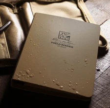 Rite In The Rain Ring Binder 1/2 Inch Tan Rust Resistant Polydura Construction