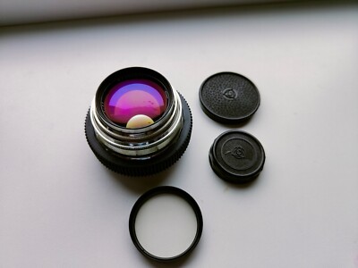 1964 Soviet KMZ Jupiter-9 85mm f2.0 M39 SLR Objektiv USSR Zenit
