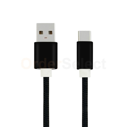 USB Type C Braided Charger Data Cable Cord for Phone Motorola Moto Z / Z Force - Picture 2 of 5