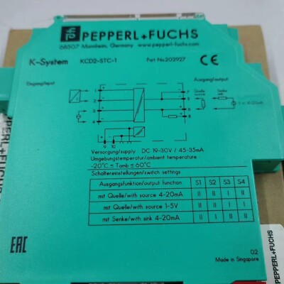 1pc New Pepperl+Fuchs    KCD2-STC-1  SMART Transmitter Power Supply