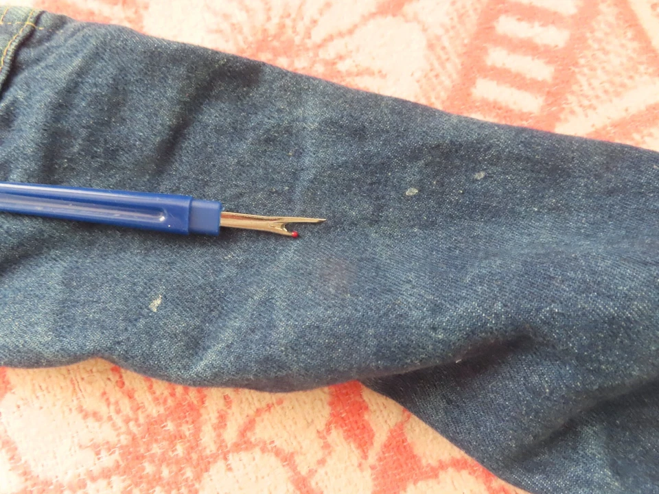 Chaqueta de Camionero Lee Denim Vintage Niños Talla 8 EE. UU. Hecha en Unión Foto 3 de 4