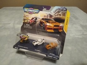 Micro Machines Series 3 Starter Pack Stunt #10 - Race Cycle, Hognose & Condor