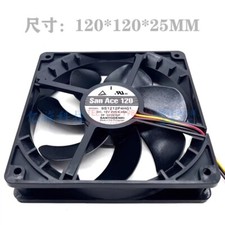 Sanyo 9S1212P4H01 DC12V 0.39A 4-Pin Cooling Fan