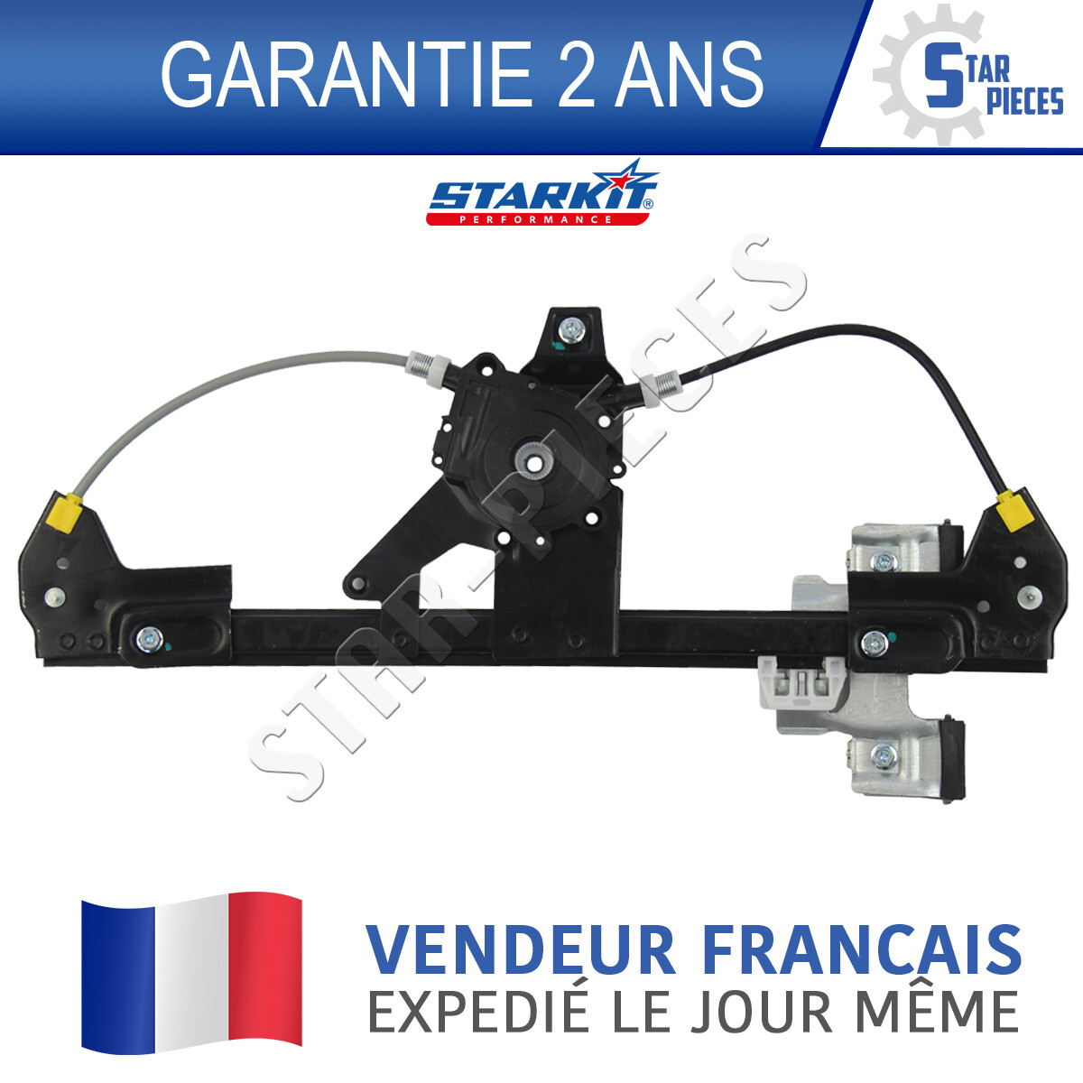 Lève-vitre arrière droit Golf 3 pour réparer une vitre bloquée de berline 91-99