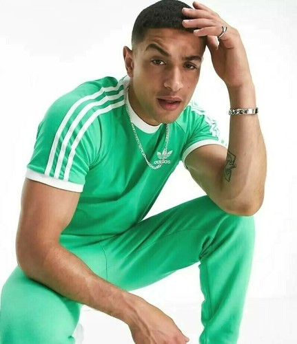 NEW MENS ADIDAS ORIGINALS 3-STRIPES CALIFORNIA TREFOIL TEE SHIRT ~ 2XL ~ H37758 | eBay