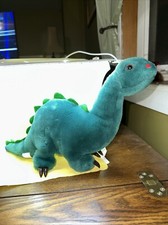 Vintage 1986 Plush THE WOOLEY WOODS COLLECTION Dinosaur