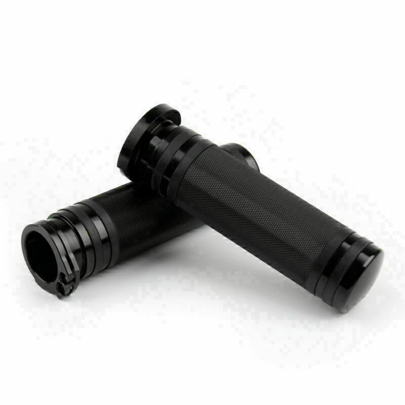 1" 25mm CNC Motorcycle Handlebar Hand Grips For Sportster Cruiser Custom US — 第 3/4 张图片