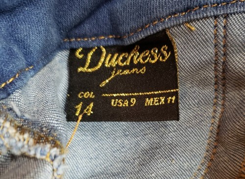 Duchess High Waist Booty Enhancing Ankle Stretch Denim Jeans Womens Size 9 x L26 - Bild 6 von 6
