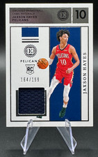 2019-20 Jaxson Hayes RC /199 Panini Encased Rookie Label Materials Relic Lakers