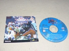 PHILIPS CD-I GAME HALL OF FAME FOOTBALL DISC W MANUAL CDI