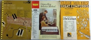 SHEET MUSIC: CLASSIC MELODIES, WORLD'S FAVORITE 141 MELODIES, ORGAN KEY SELECTOR