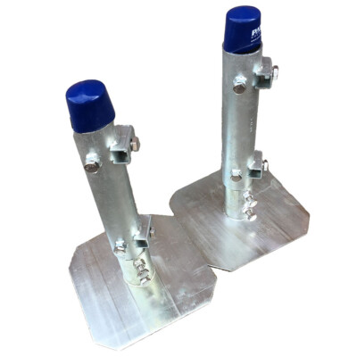 Heavy Duty Dock Pipe Support Kit | Jack Docks Steel Hardware for Dock Legs