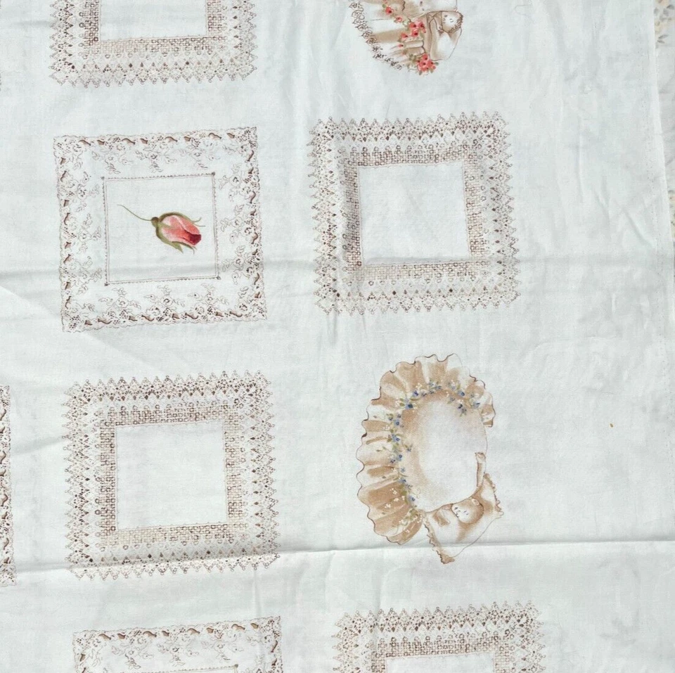 3 1/2 码棉质织物婴儿“珍贵回忆”Martha Pullen 著 — 第 2/4 张图片