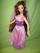 Mattel 1996 Disney #17149 HERCULES Fashion Secrets MEGARA Barbie BAMBOLA in abito