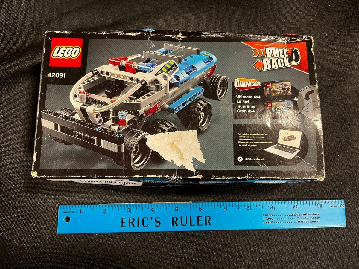 2012 Lego Technic 42091 Police Pursuit Set New Damaged Box AA | eBay