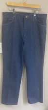 VTG Wranger Cowboy Cut Mens Jeans 36x29 936PWD Slim Fit Tough