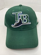 Vintage Youth Tampa Bay Devil Rays Adjustable Outdoor Cap Hat MLB Baseball Green