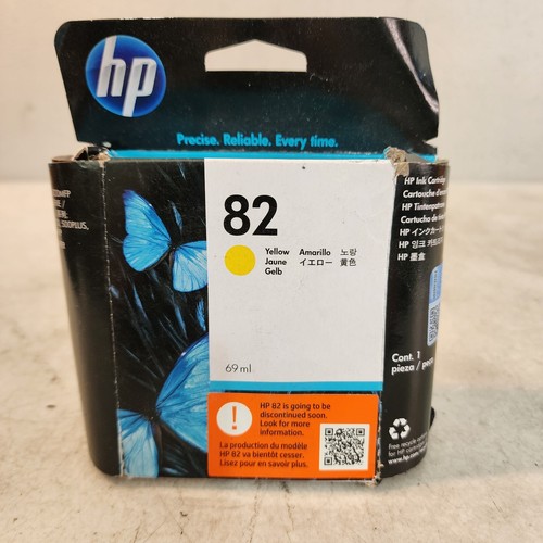 C4913A 82 Cartouche d'encre Jaune compatible pour imprimante HP