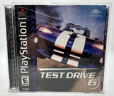 Test Drive 6 (Sony PlayStation 1, 1999) Case Broken- TESTED & WORKS
