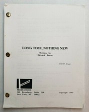 NO LOOKING BACK / Edward Burns 1997 Screenplay, LAUREN HOLLY & JON BON JOVI