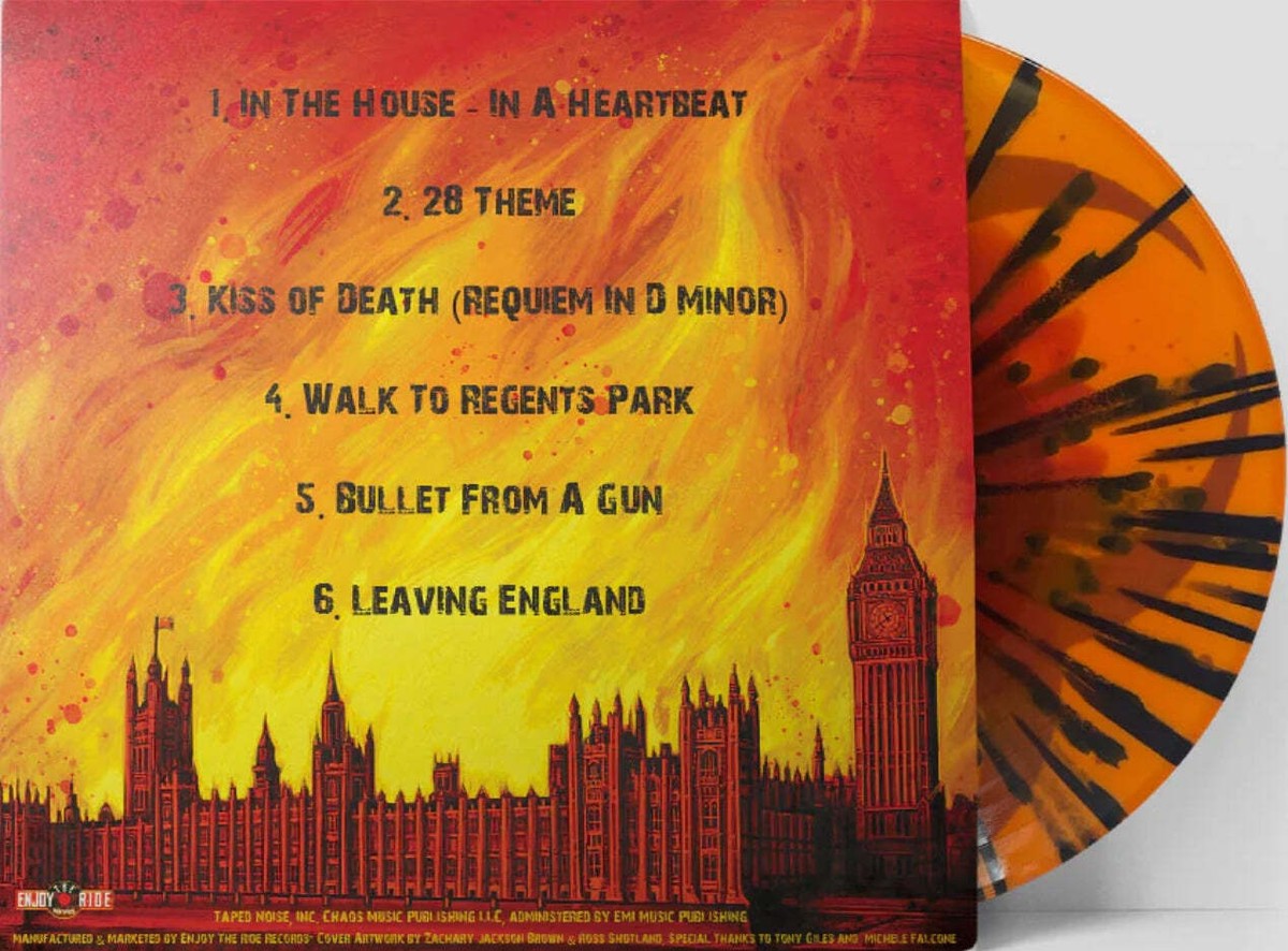 28 The Biohazard EP Soundtrack John Murphy Vinyl LP Record Days