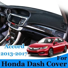 For Honda Accord 2013 2014 2015 2016 2017 Dash Cover Mat Dashmat Dashboard Black