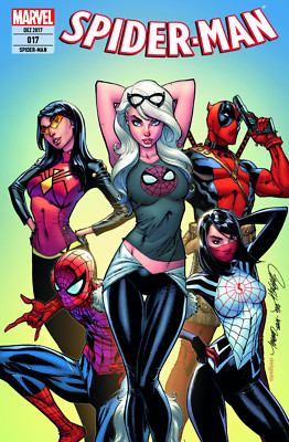 SPIDER-MAN (2016) 17 VARIANT deutsch BLACK CAT lim.333 SCOTT CAMPBELL Decomixado