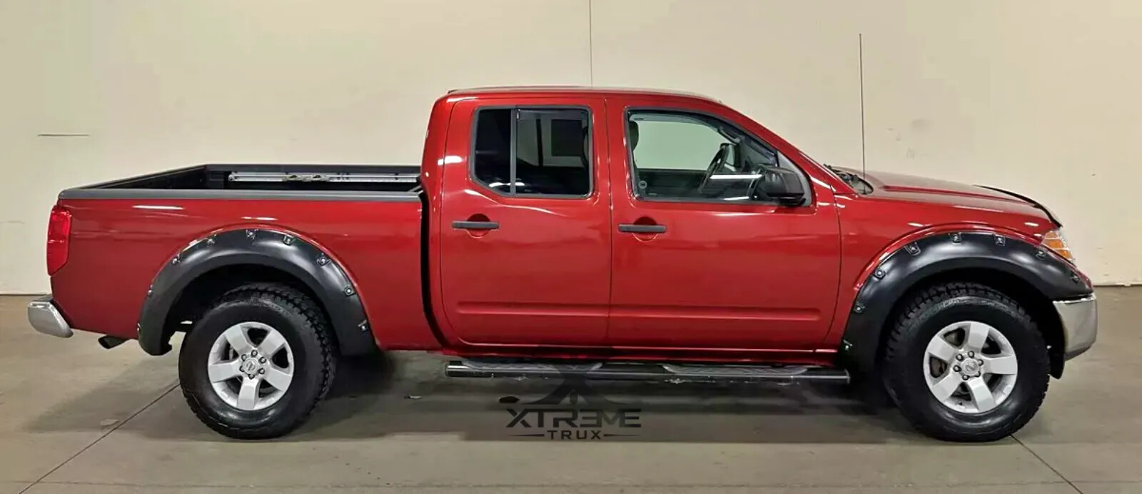 Textured Black Fender Flares Set For 2005-2020 Nissan Frontier Long Bed - 4-Piece Bolt-On Kit With Hardware