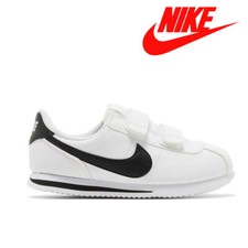 NEW NIKE CORTEZ BASIC SL WHITE BLACK YOUTH SALE 904767-102 NO BOX BOY GIRL PS