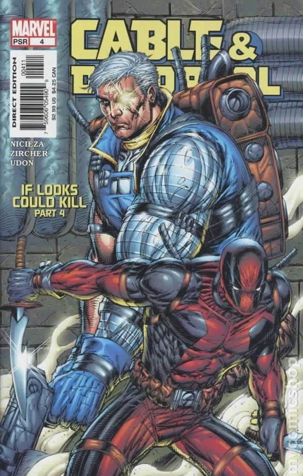 Cable and Deadpool #4 FN/VF 7.0 2004 Stock Image