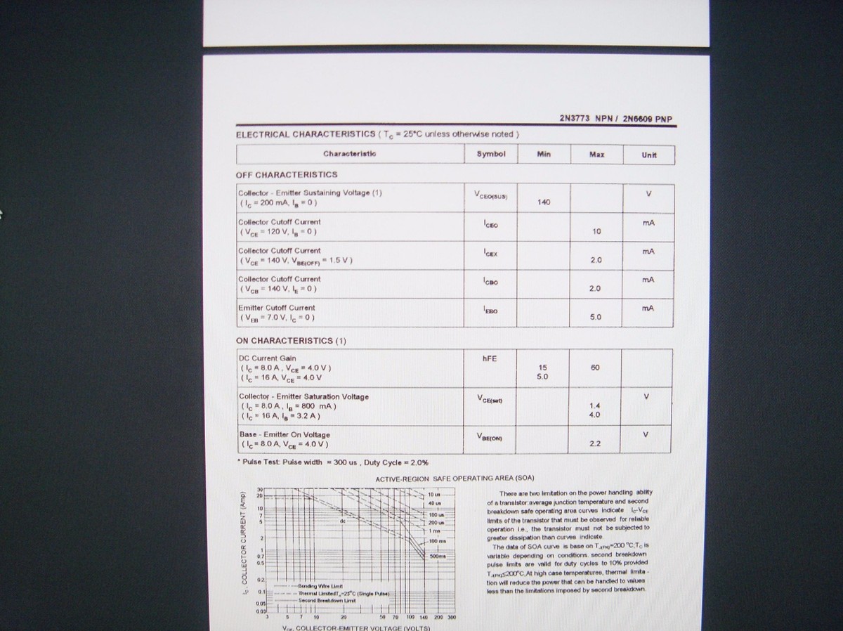 INCHANGE Bipolartransistor, NPN, 160V, 16A, 150W, TO-3 | Bipolar-Transistoren (GB BJTs) günstig kaufen | elektronik INCHANGE Bipolartransistor, NPN, 160V, 16A, 150W, TO-3 | Bipolar-Transistoren (GB BJTs) günstig kaufen | elektronik