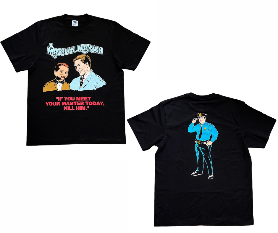 MARILYN MANSON Tシャツ Marilyn Manson T-Shirt, If You Meet Your Master Today Shirt