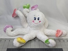 First Main Squiggy Octopus Plush White Candy Hearts Stuffed Animal Toy