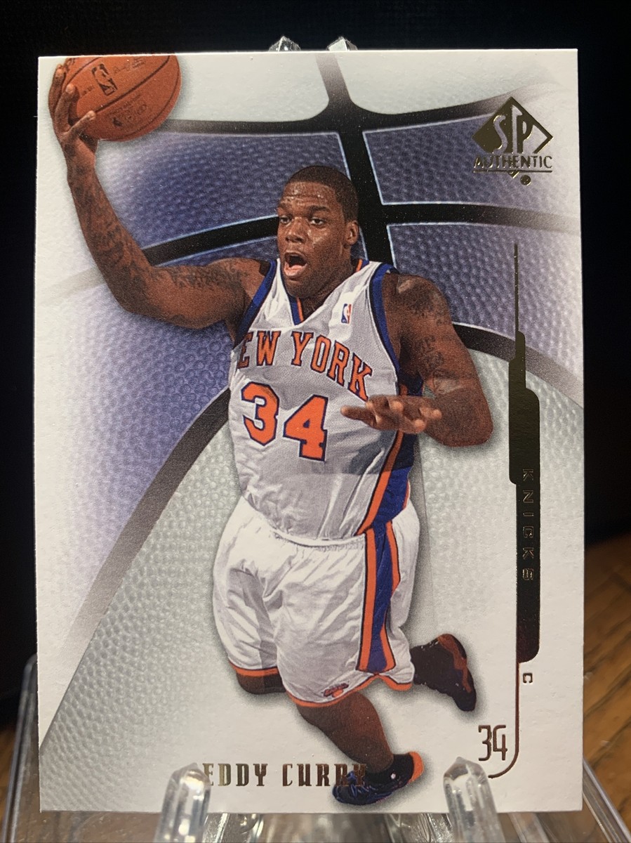 2008-09 SP Authentic Basketball #14 Eddy Curry New York Knicks | eBay