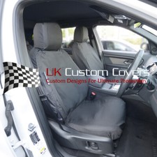 Fits Land Rover Discovery Sport Front Seat Covers Tailored (2025 On) Black 537